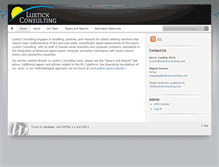 Tablet Screenshot of lustickconsulting.com